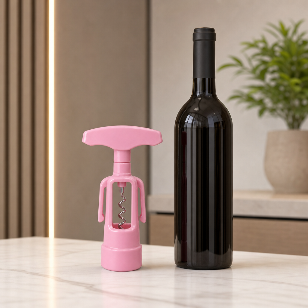 120 Pieces Wing Corkscrew Bottle Opener, Pink, Single Piece