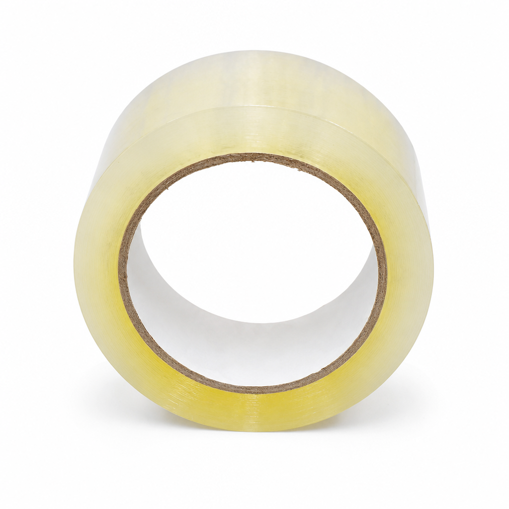 120 Pieces Crystal Clear Packing Tape, 48 mm x 100 yd, Adhesive Roll for Parcel Sealing and Moving Boxes