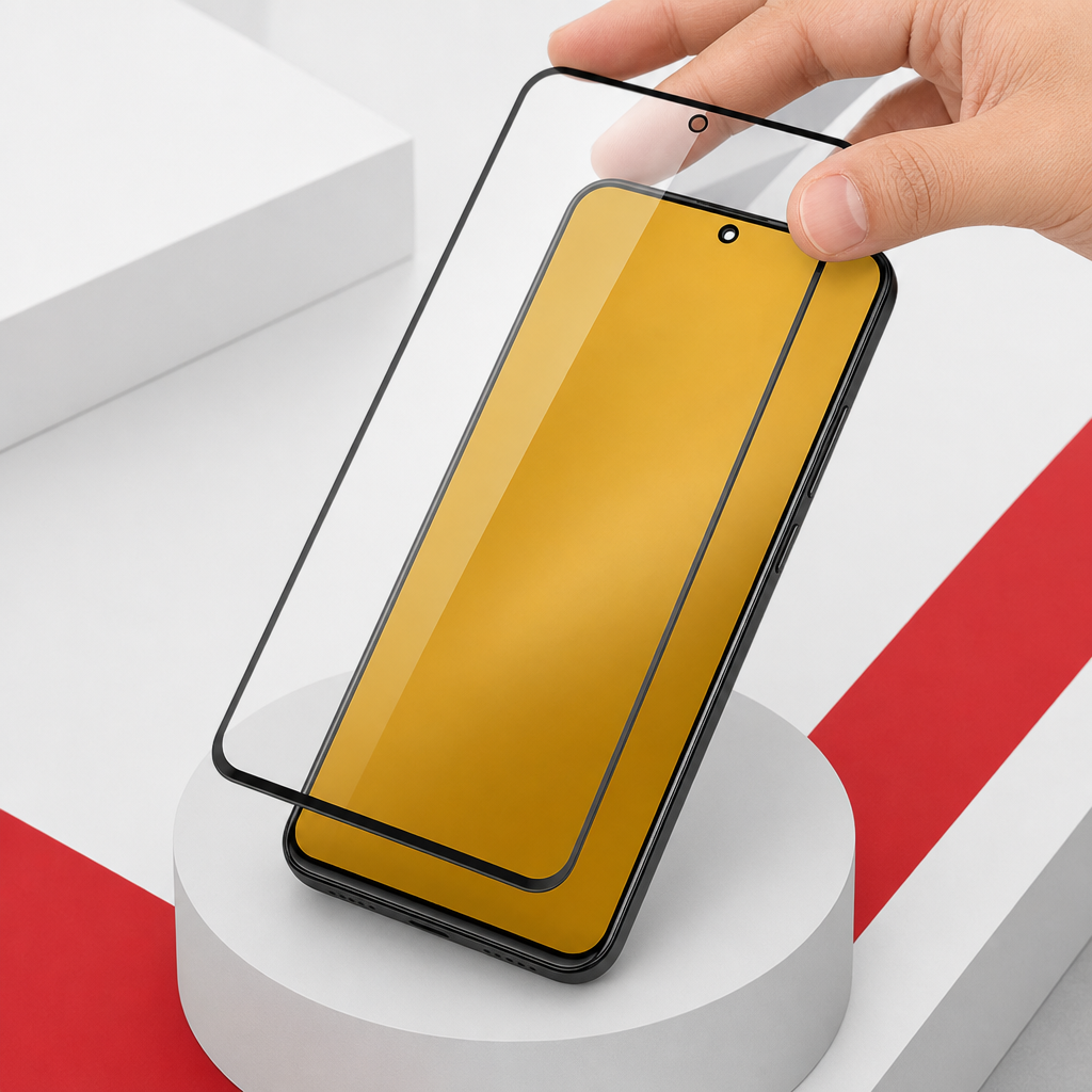 144 Pieces 5D Privacy Tempered Glass Screen Protectors for Specified Phone Model, 9H Hardness