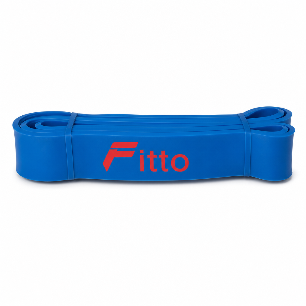72 Pieces Exercise Loop Resistance Bands, Large Blue, Single Band for Strength, Stretching and Home Workouts