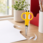 240 Pieces Animal-Shaped Scissors, 5 Inch, Yellow and Black, Single Piece