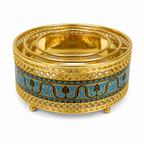 96 Pieces Decorative Tissue Box Holder, Ornate Gold Design, 1 Piece