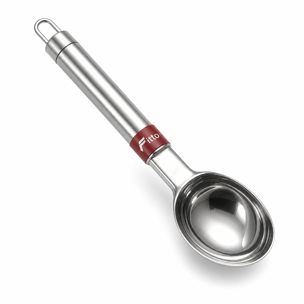 96 Pieces Stainless Steel Ice Cream Scoops, 25 cm, Silver Dessert Serving Utensil
