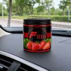 120 Pieces Jelly Air Freshener, Strawberry Scent, 1 Piece, 9 cm