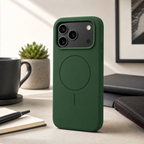 120 Pieces Silicone Magnetic Phone Cases with Raised Camera Protection, Green, for 16 Pro Max
