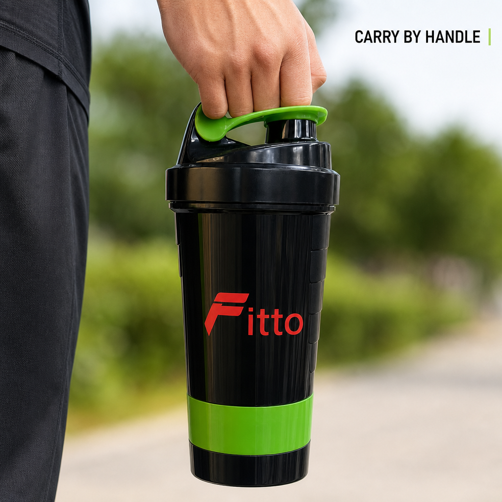 96 Pieces Sports Water Bottles with Carry Handle, Black and Green, 25 x 9 x 9 cm