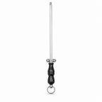 96 Pieces Knife Sharpening Steel Rod, 12 Inch, Silver and Black, 1 Piece