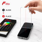 96 Pieces 5D Tempered Glass Screen Protectors for Smartphone, ESD Anti-Static, 1 Pack