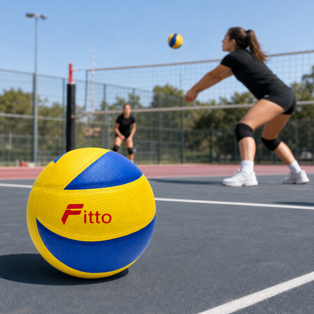 72 Pieces Soft Touch Volleyball, Yellow and Blue, 22 cm, 1 Piece