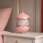 72 Pieces Pink Carousel Night Lights Projector, Decorative Bedroom Lighting, 1 Piece