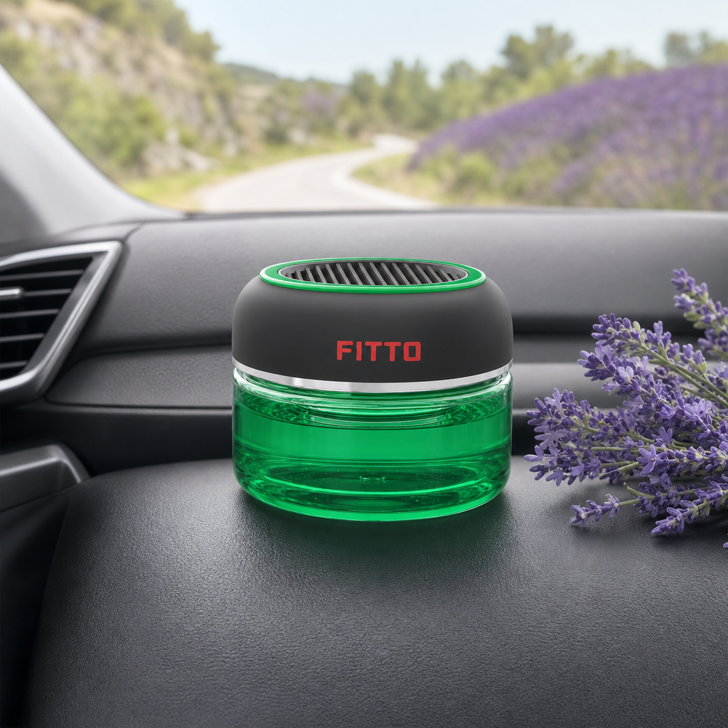 60 Pieces Gel Air Freshener, Fresh Lavender Scent, Green, 1 Piece