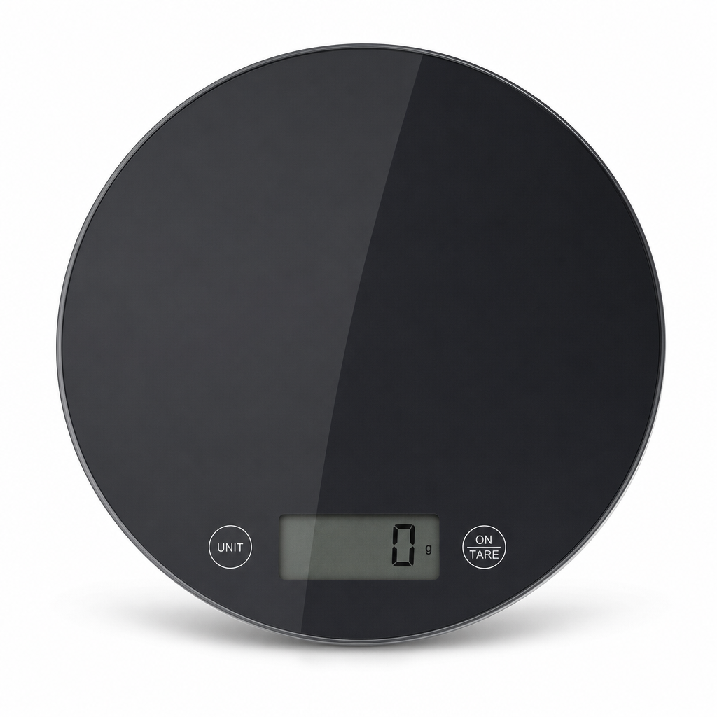 96 Pieces Digital Kitchen Scales with LCD Display, 5 kg Capacity, Black, 1 Piece