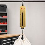 96 Pieces Mechanical Spring Hanging Scales, 150 kg Capacity, 22 cm, Brass/Black, 1 Piece