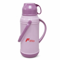 72 Pieces 2 Litre Insulated Vacuum Flask with Carry Handle and Cup Lid, Assorted Colour, 1 Piece
