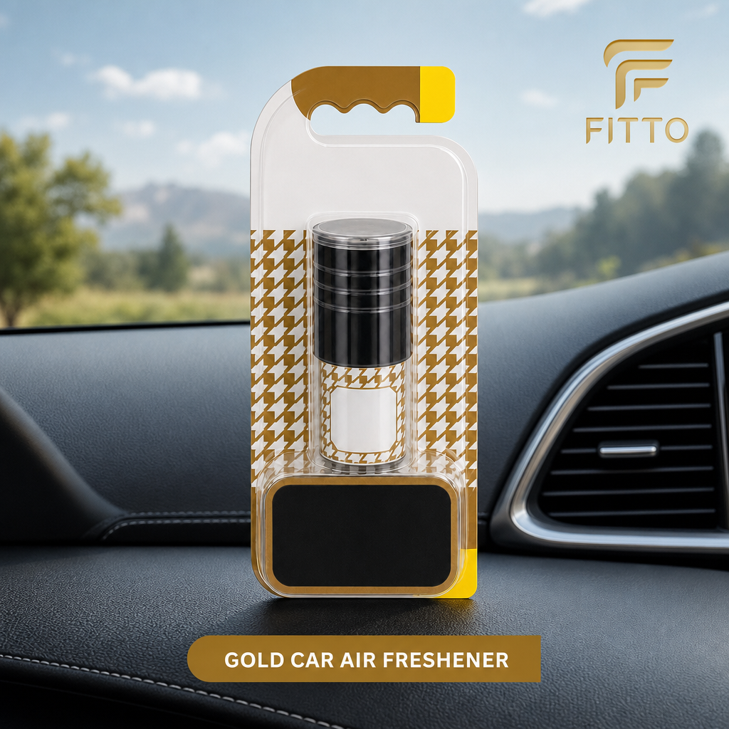 96 Pieces Car Air Fresheners, Gold, Single Pack