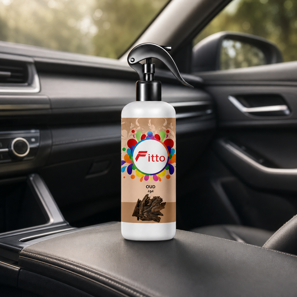 96 Pieces Trigger Spray Car Air Fresheners, Oud Scent, 500 ml