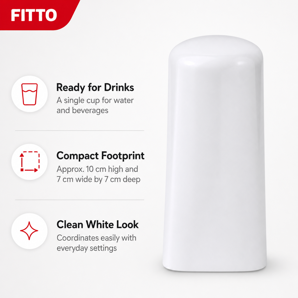 120 Pieces White Drinking Tumbler, Single Cup for Water and Beverages