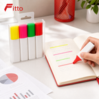 144 Pieces Highlighters, Assorted Colours, 4 Pack