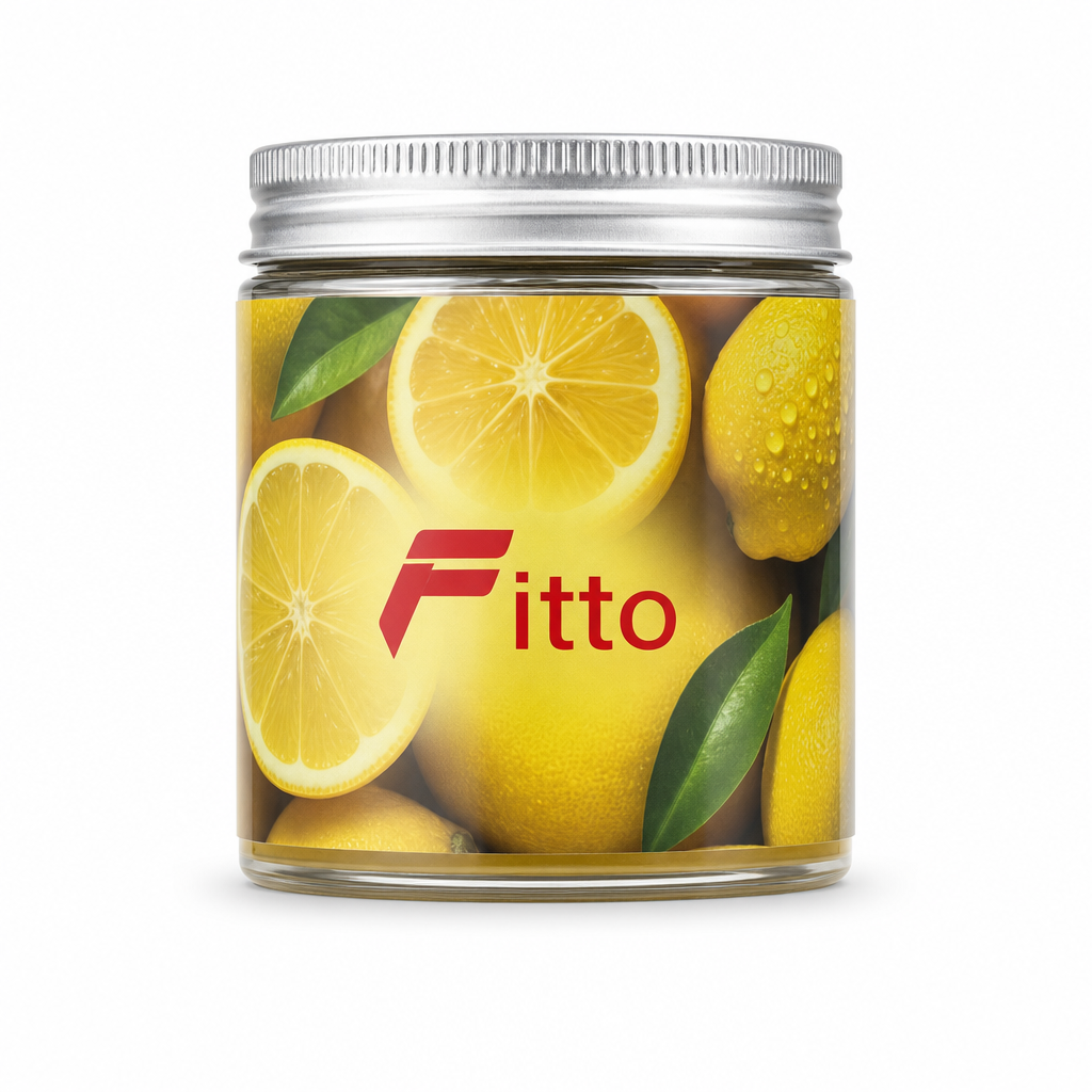 120 Pieces Car Air Fresheners Jelly, Lemon Scent, 220g Jar
