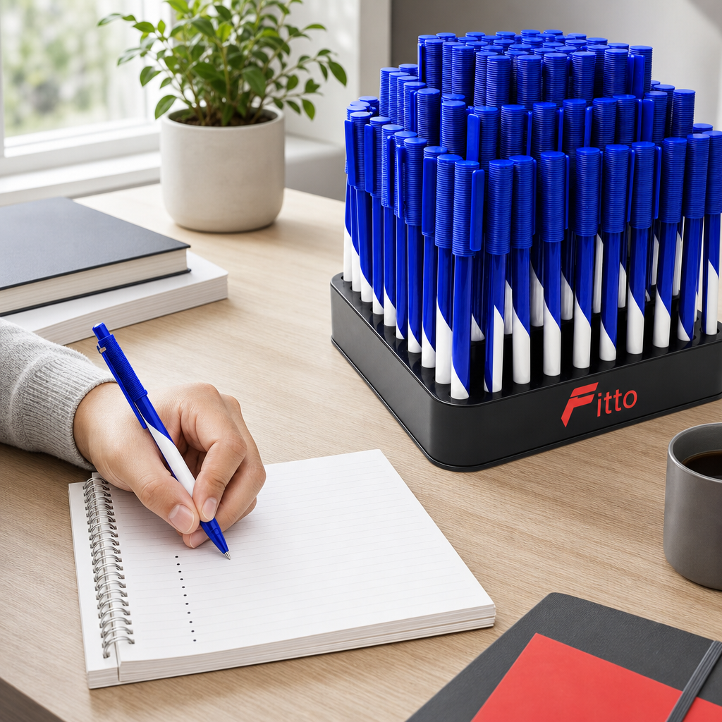 72 Pieces Retractable Gel Pens 0.7mm, Blue Ink, 100 Pieces