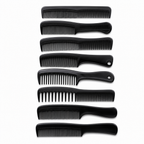 96 Pieces Hair Combs Set, Black, 12-Piece Collection for Styling and Grooming