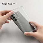 240 Pieces Clear Protective Phone Cases with Reinforced Corners for S23 Ultra