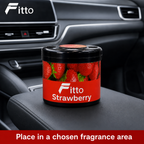 120 Pieces Car & Home Air Freshener, Strawberry Scent, 90g