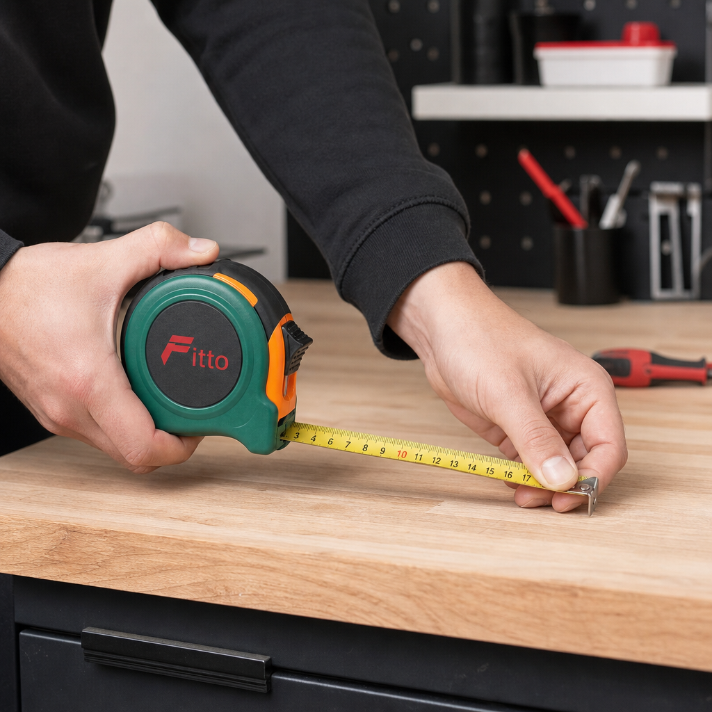 96 Pieces Retractable Measuring Tape, 3 m, 16 mm Blade Width, Green Orange Black, 1 Piece