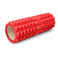 72 Pieces Textured Foam Yoga Roller, 44 cm, Red