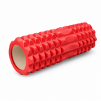 72 Pieces Textured Foam Yoga Roller, 44 cm, Red