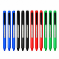 96 Pieces Gel Pens, Arrow Tip, 0.7 mm, Assorted Colours, 12-Pack