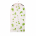 240 Pieces Clothing Protective Covers, White and Green Floral Pattern, 60 x 88 cm, 1 Piece
