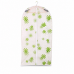 240 Pieces Clothing Protective Covers, White and Green Floral Pattern, 60 x 88 cm, 1 Piece