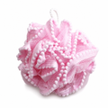 240 Pieces Pink Mesh Bath Sponges, 50 g, 1 Piece