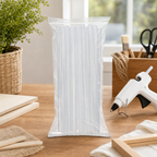 72 Pieces Hot Melt Glue Sticks, 11 mm x 27 cm, Clear/White, 50 Piece Pack