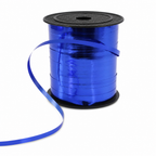 120 Pieces Blue Metallic Ribbon Roll, 5 mm x 250 yd, Decorative Craft Ribbon for Wrapping, Bows and Creative Projects