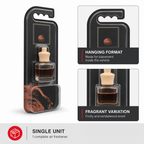 96 Pieces Hanging Car Air Fresheners, Fruity & Sandalwood Scent, 1 Piece