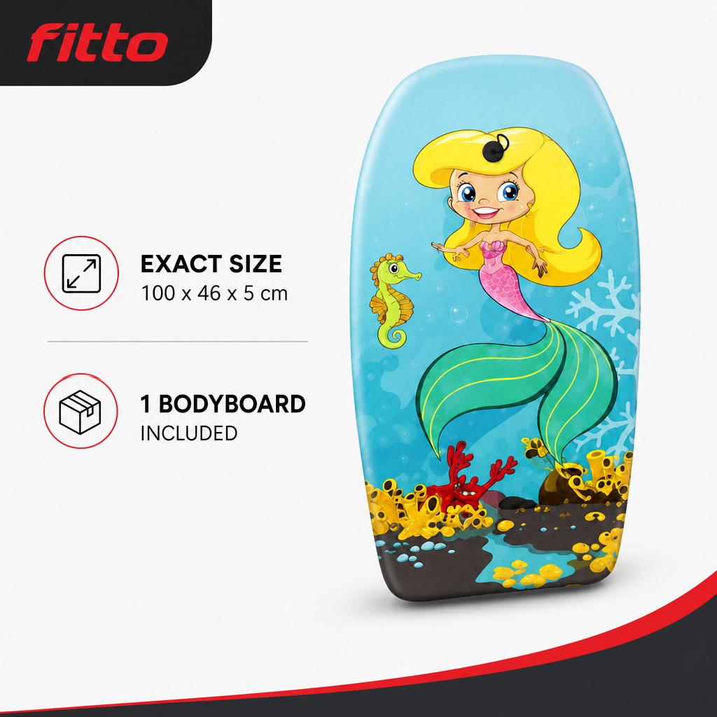 60 Pieces Bodyboards Surf Board Printed One-Piece 100 x 46 x 5 cm