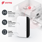 72 Pieces Wireless-N WiFi Repeaters and Range Extender for Expanding Home Network Coverage