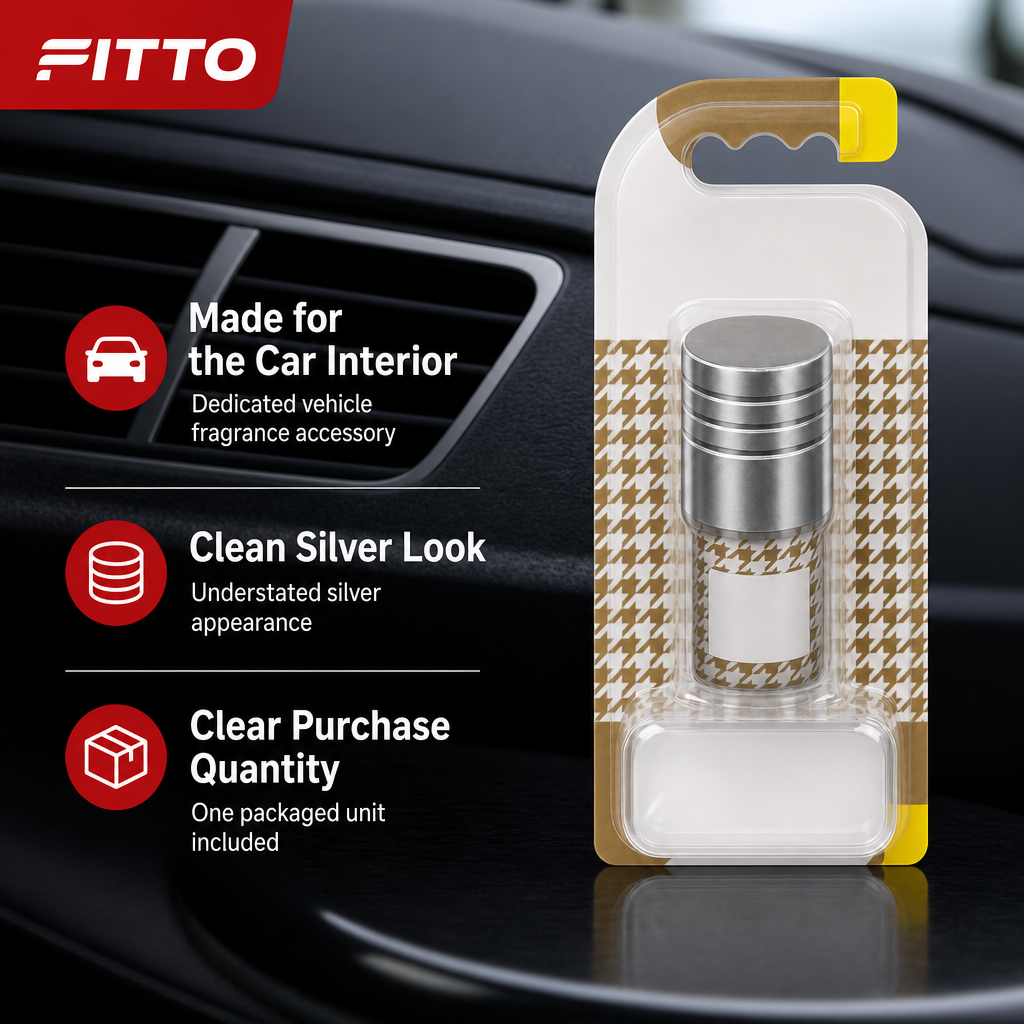96 Pieces Car Air Fresheners, Silver, Single Pack