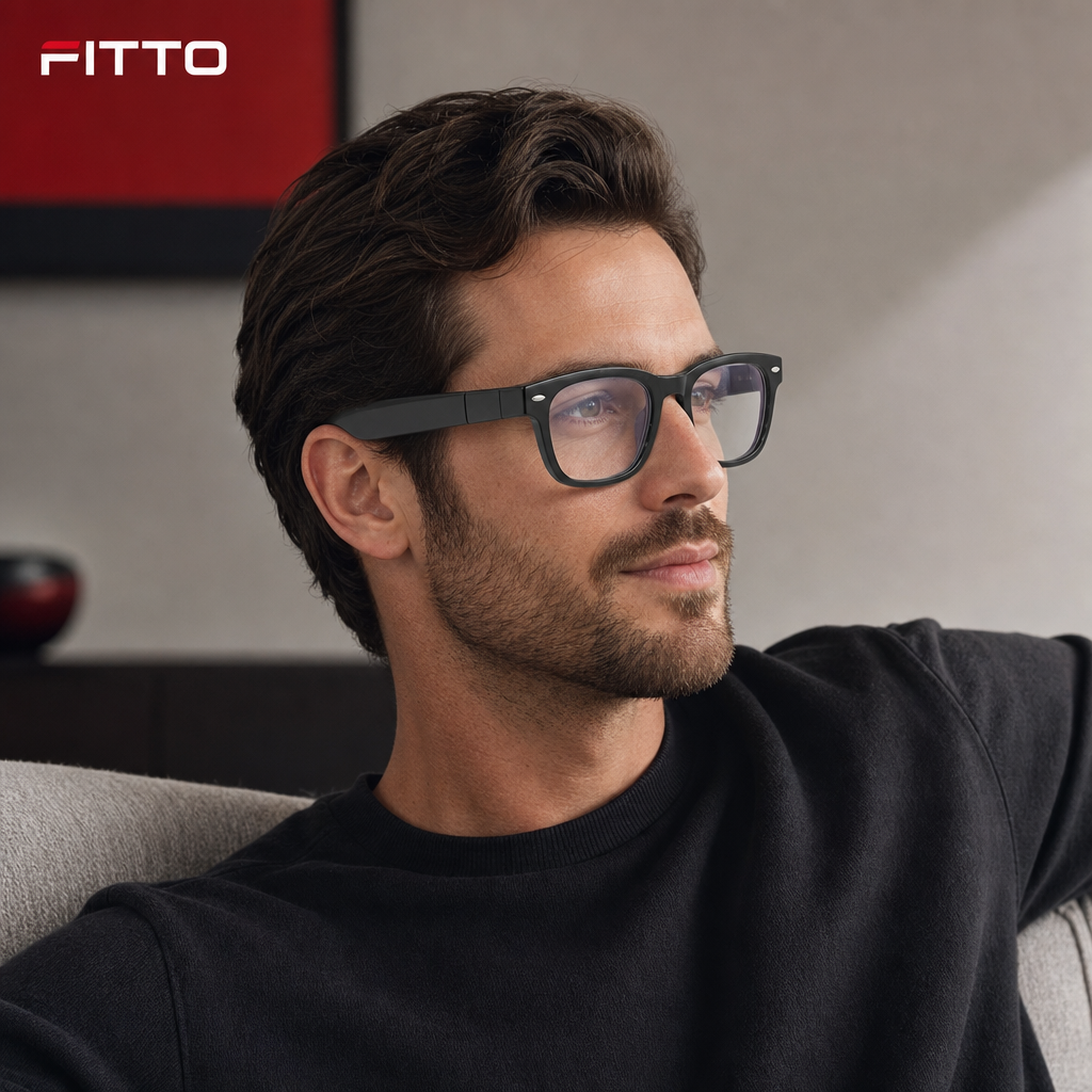 48 Pieces Bluetooth Audio Smart Glasses, Wearable Eyewear for Personal Listening