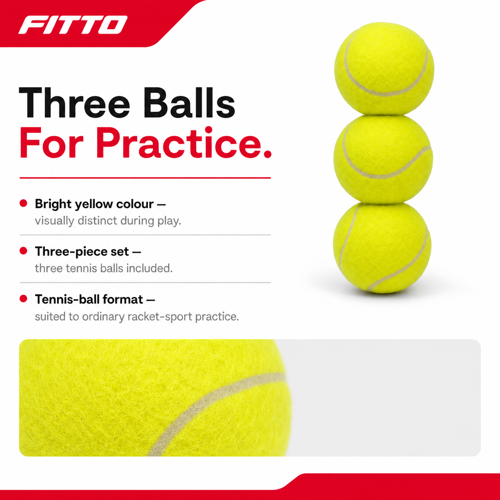 120 Pieces Tennis Balls, Yellow, 3 Pieces