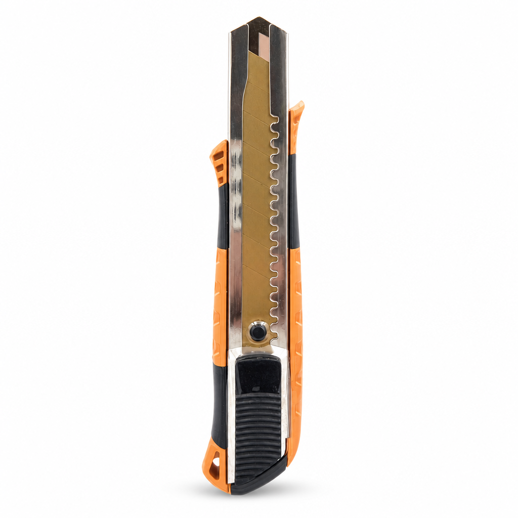 96 Pieces Utility Knives, 18 mm Heavy-Duty Snap-Off Cutter, Orange and Black, 1 Piece