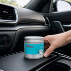 96 Pieces Car Air Fresheners, Natural Essential Oil Cologne Scent, Compact 9 x 9 x 6 cm, 1 Piece