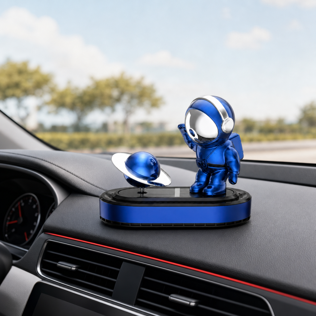 96 Pieces Blue Astronaut Solar Car Fragrance Diffuser, 1 Piece