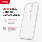 144 Pieces Transparent Phone Cases with Raised Camera Frame, Clear Protective Cover