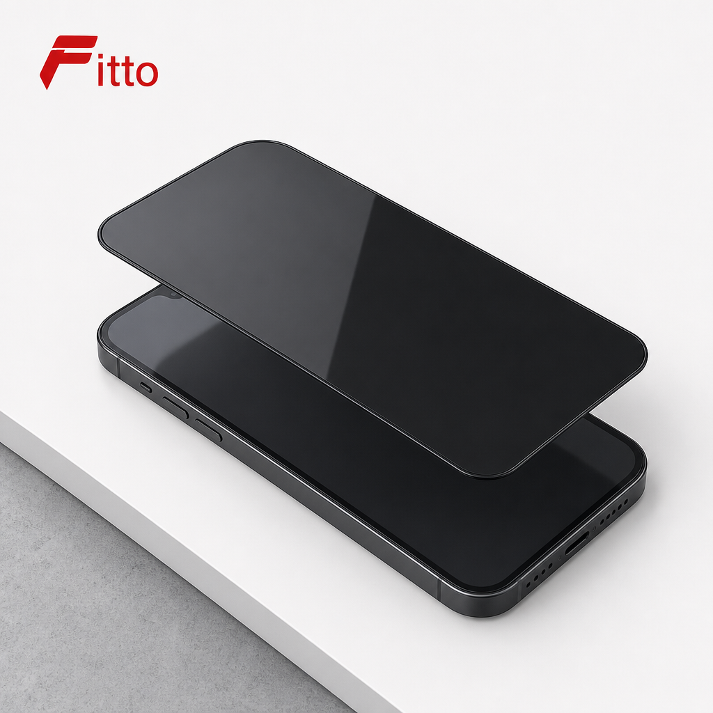 120 Pieces 360-Degree Privacy Tempered Glass Screen Protectors for 17 Pro Smartphone, Black
