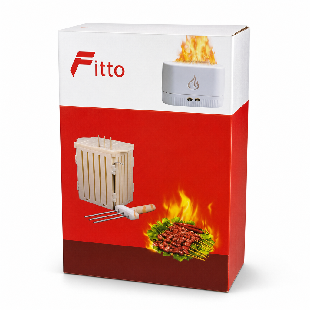 96 Pieces Kebab Maker Boxes, White, 1 Piece, 35 x 19 x 15 cm
