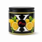 120 Pieces Car Air Fresheners Jelly, Lemon Scent, 9 cm Round Jar for Vehicle Interior
