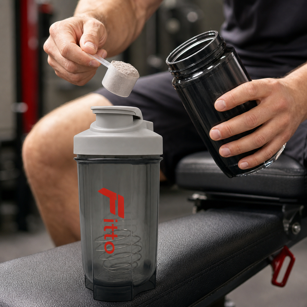 120 Pieces 500ml Shaker Bottle with Mixer Coil, Smoke Gray Sports Water Bottles for Gym and Fitness